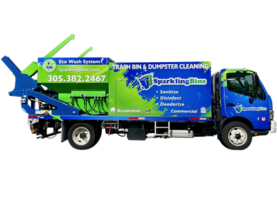 SB5 Commercial & Residential System - Dumpster Cleaning Truck