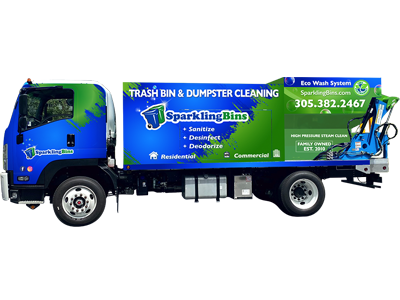 SB5 PTO Commercial & Residential System - Dumpster Cleaning Truck