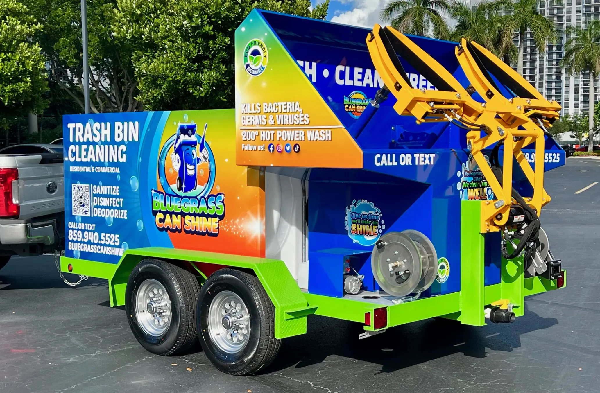 T0098_Trash Can Cleaning Trailer